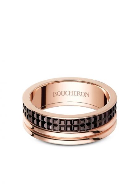 Svatební z růžového zlata prsten Boucheron