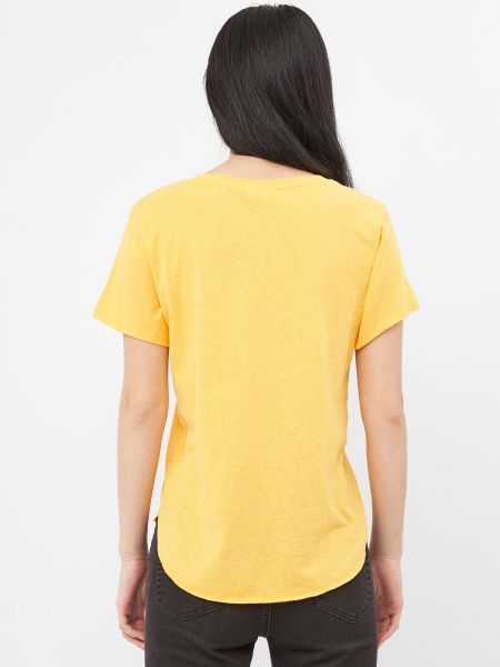 Желтая футболка Weekday