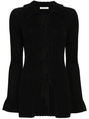 Cardigan en tricot By Malene Birger noir