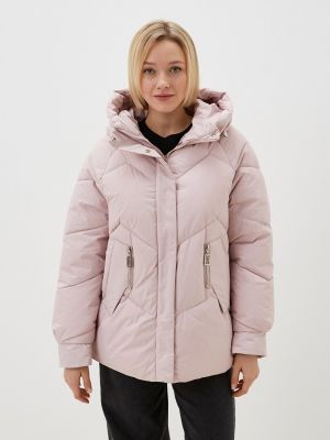 Утепленная куртка Vickwool розовая