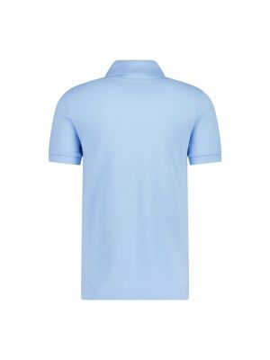 Koszulka slim fit Lacoste niebieska