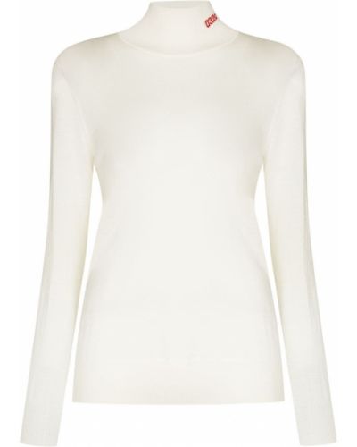 Jersey con bordado de tela jersey 032c blanco