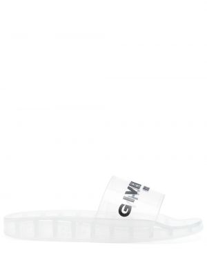 Ниски обувки с принт Givenchy бяло