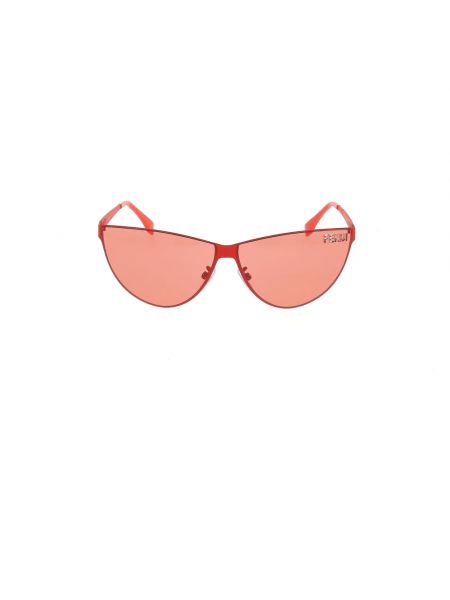 Okulary przeciwsłoneczne Fendi czerwone