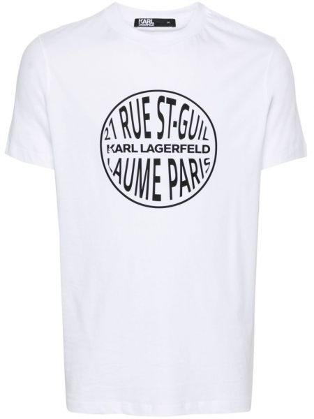 T-shirt Karl Lagerfeld hvid