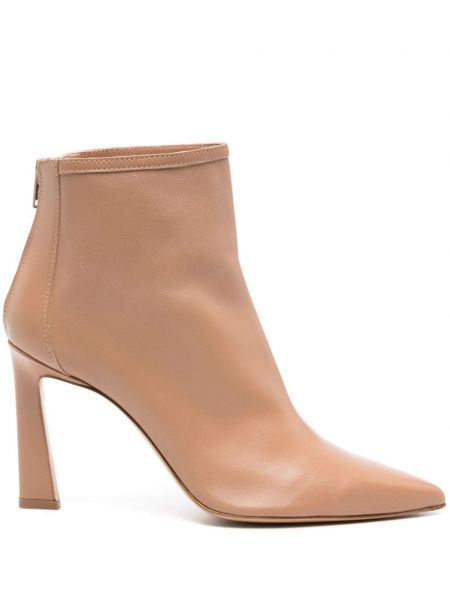 Ankle boots Anna F. beżowe