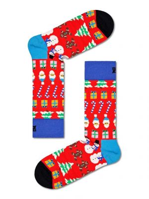 Шкарпетки Happy Socks червоні