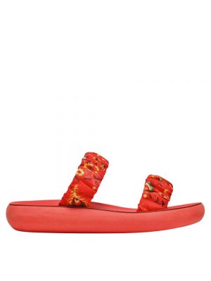 Klapki boho Ancient Greek Sandals czerwone
