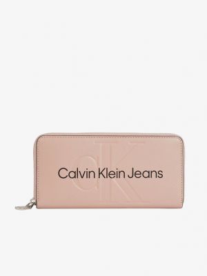 Pénztárca Calvin Klein Jeans rózsaszín