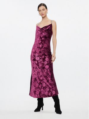 Večerní šaty Guess fialové