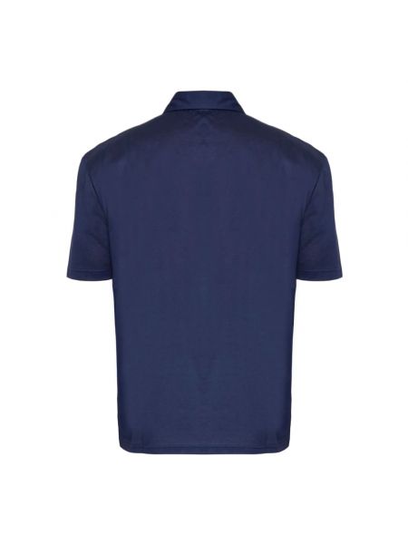 Poloshirt mit reißverschluss aus baumwoll Low Brand blau