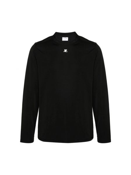 Sweatshirt Courreges schwarz