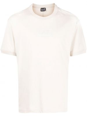 Brodert t-skjorte Ea7 Emporio Armani