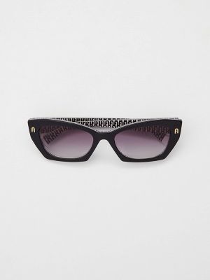 Черные очки солнцезащитные Furla