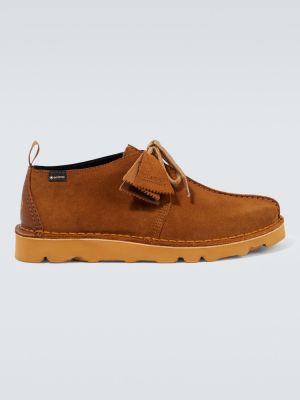 Pantofi loafer din piele de căprioară Clarks Originals maro