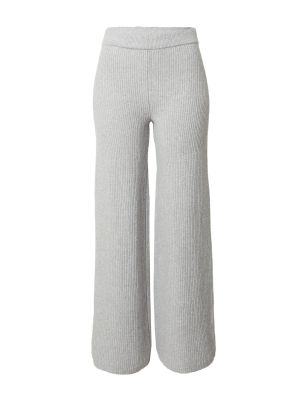 Меланжирани широки панталони тип „марлен“ Gap сиво