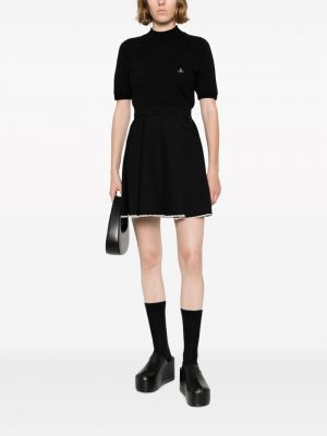 Sweter wełniany Vivienne Westwood czarny