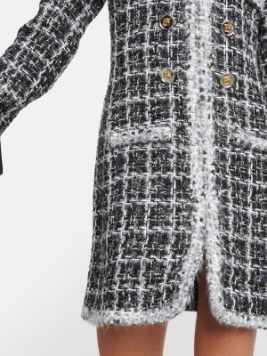 Mini robe en tweed Giambattista Valli noir