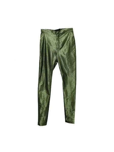 Spodnie Isabel Marant Pre-owned zielone