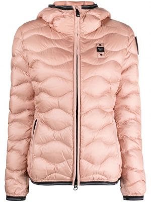 Prošivena pernata jakna Blauer ružičasta