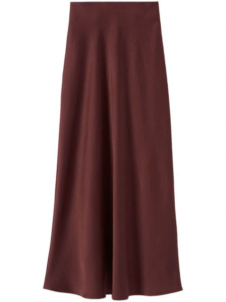 Culotte en satin Claudie Pierlot marron