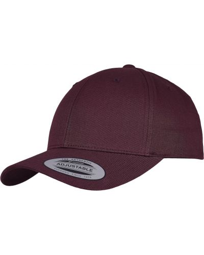 Cappello con visiera Flexfit bordeaux