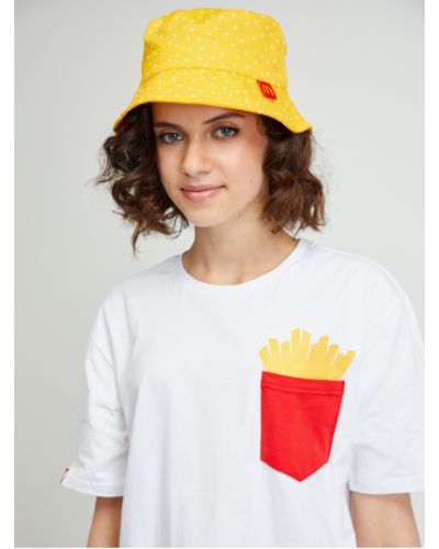 Žlutý klobouk McDonald's Sesame Mcdonald's