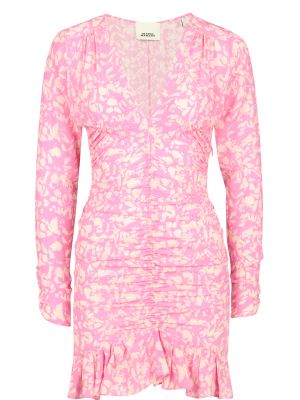 Коктейльное платье Isabel Marant розовое