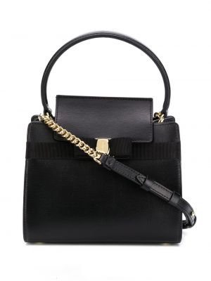 Borsa shopper con fiocco Ferragamo