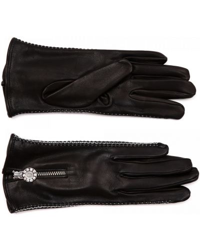 Черные перчатки Principe Di Bologna