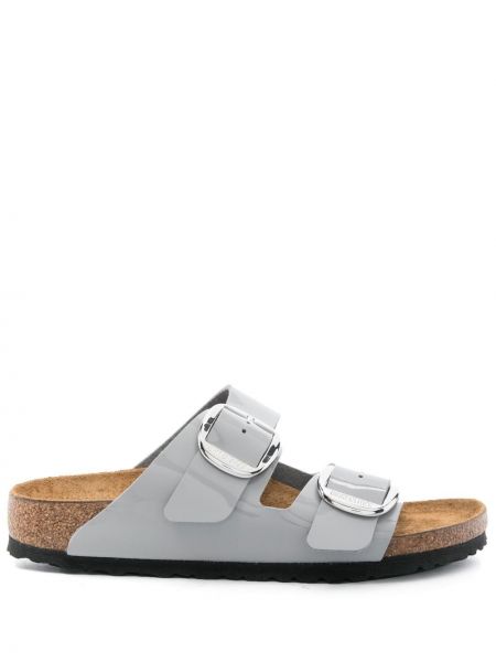 Spenne sandaler med reim Birkenstock grå