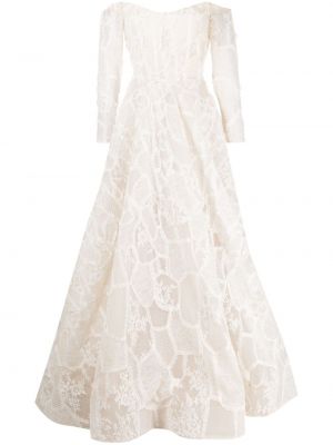 Вечерна рокля Saiid Kobeisy бяло