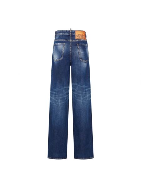 Straight jeans ausgestellt Dsquared2 blau