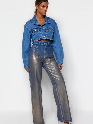 Jeansy relaxed fit Trendyol