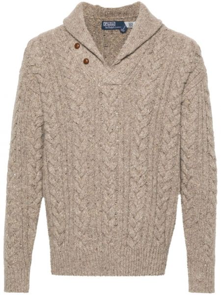 Maglione di lana Polo Ralph Lauren beige