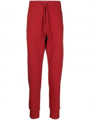 Pantaloni ricamati Dolce & Gabbana rosso