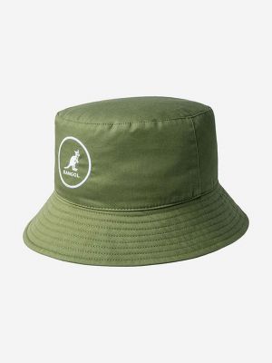 Bombažni klobuk Kangol zelena