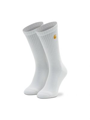 Ψηλές κάλτσες Carhartt Wip λευκό