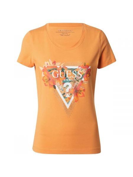 Polo majica Guess narančasta
