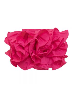 Mini spódniczka Rochas różowa