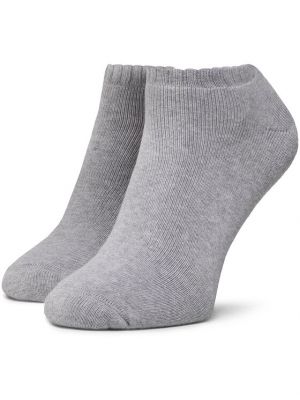 Nízké ponožky Lacoste šedé