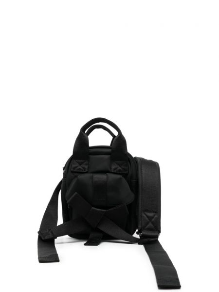 Τσάντα χιαστί με φιόγκο Simone Rocha μαύρο