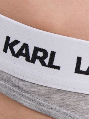 Slipy Karl Lagerfeld szare