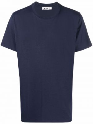 T-shirt con scollo tondo Cdlp blu