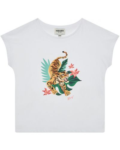 Kenzo Kids T-Shirt K15099 S Bílá Regular Fit