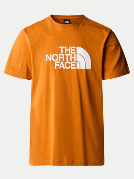 Marškinėliai The North Face oranžinė