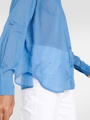 Blusa de algodón Marant Etoile azul