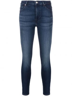 Jeans skinny 7 For All Mankind blu
