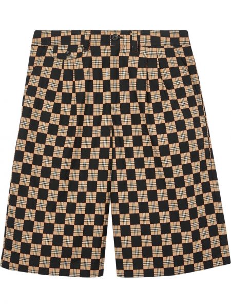 Jacquard shorts Burberry brun