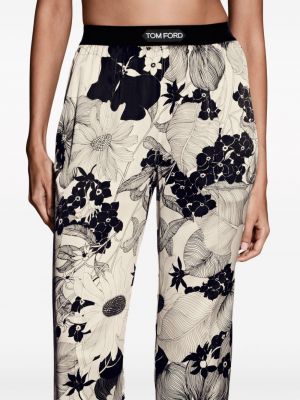 Mustriline lilleline püksid Tom Ford